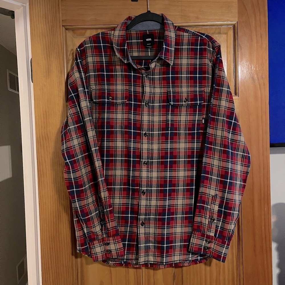 Mens Vans Button Up